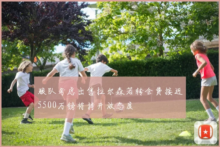 狼队考虑出售拉尔森若转会费接近5500万镑将持开放态度